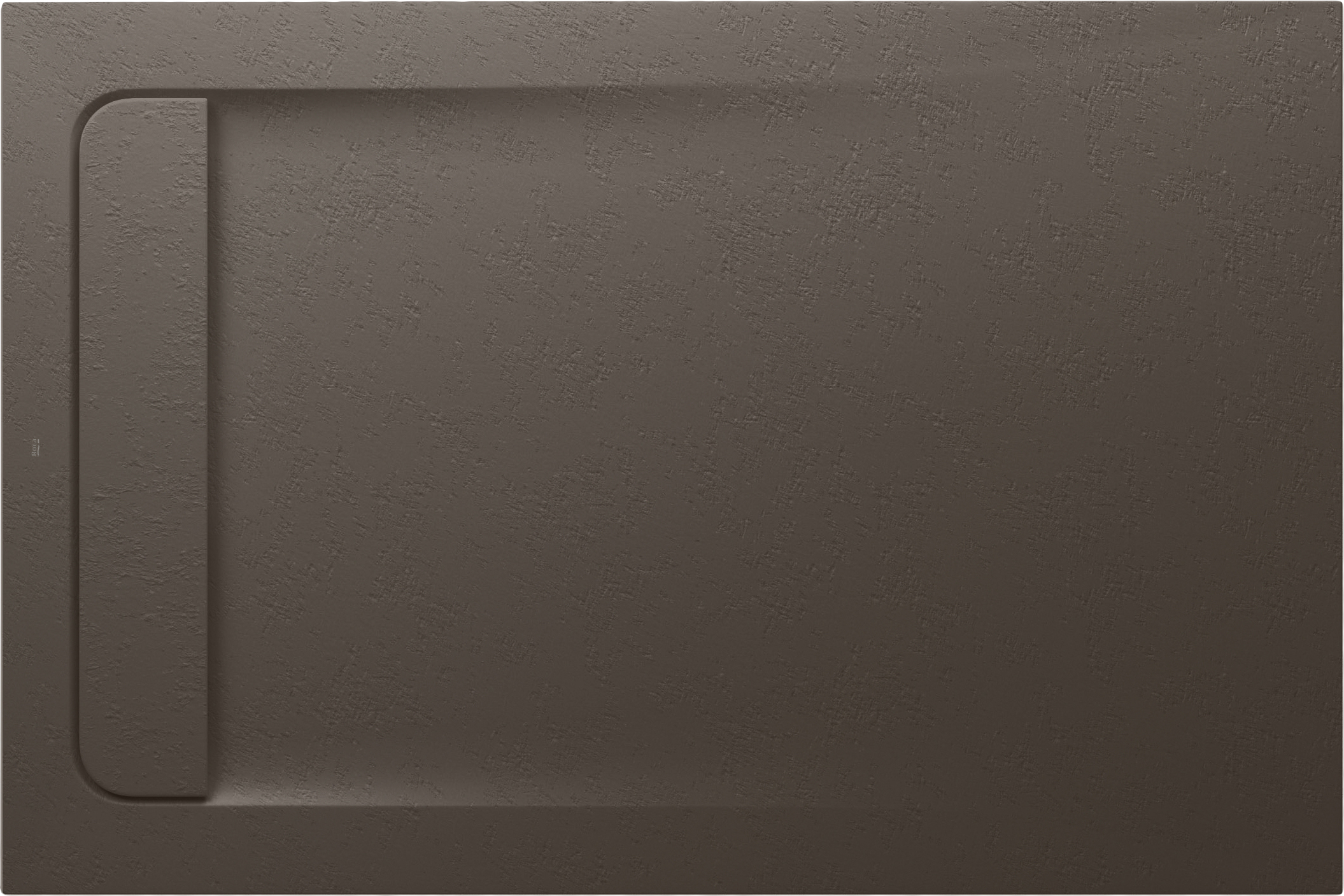 Roca Aquos brodzik 120x80 cm prostokątny kompozyt Stonex cafe AP6014B032001660