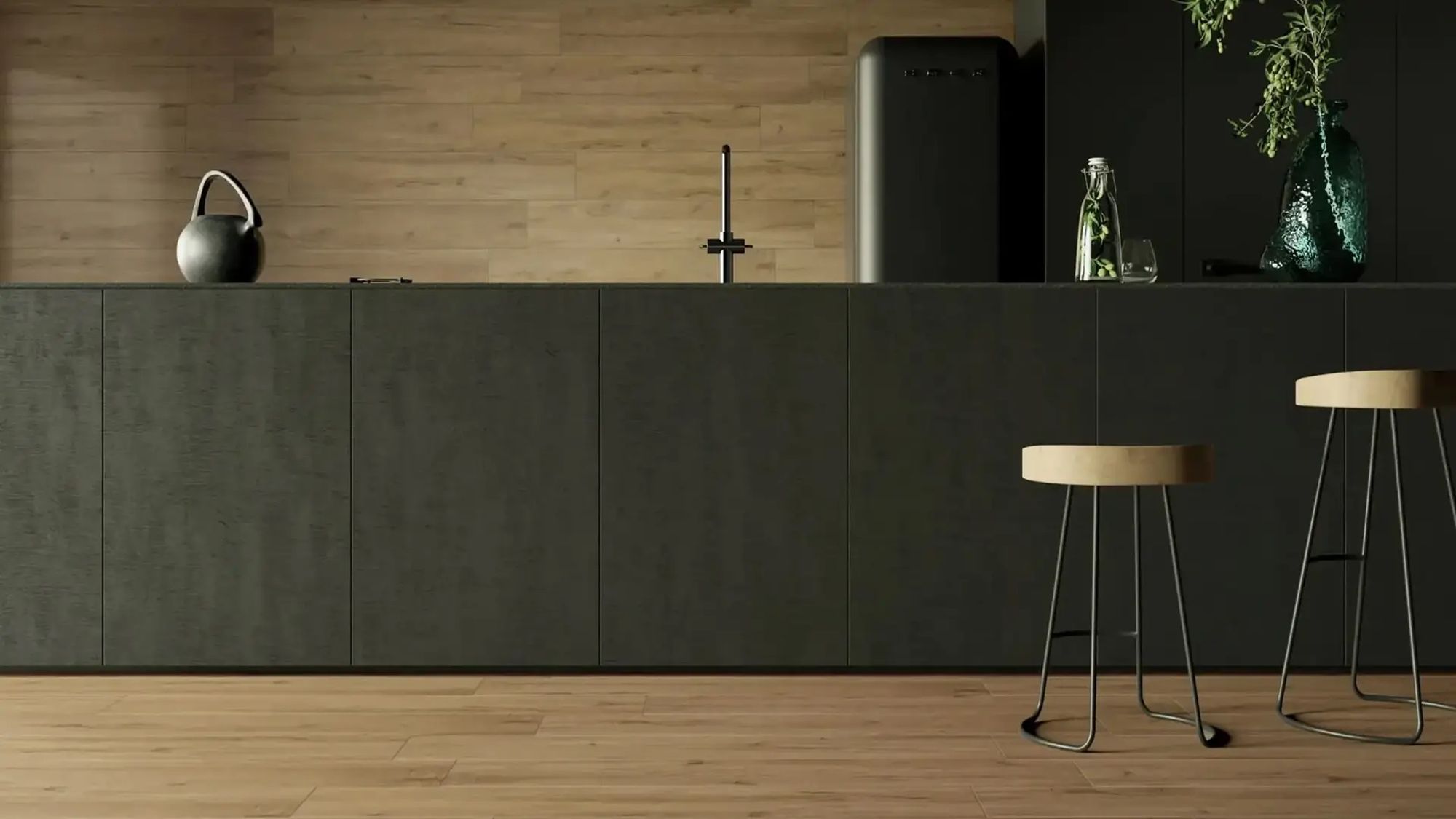 Stargres Taiga płytka ścienno-podłogowa 120x30 cm brązowa