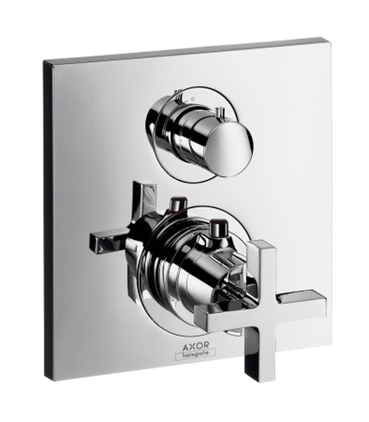 Axor Citterio bateria wannowo-prysznicowa podtynkowa termostatyczna chrom 39725000