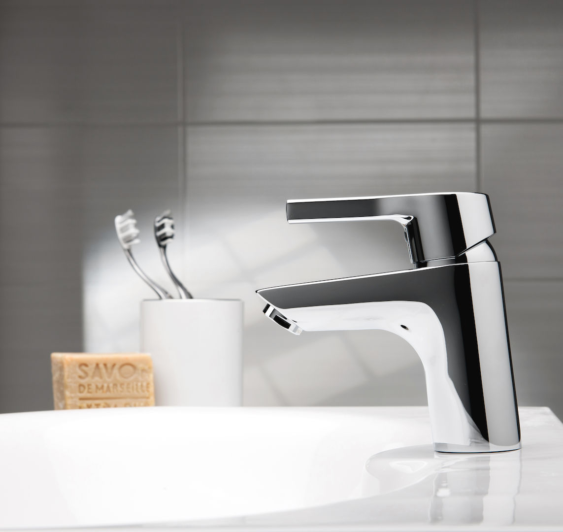 Oras Saga Style bateria umywalkowa stojąca chrom 3910FH