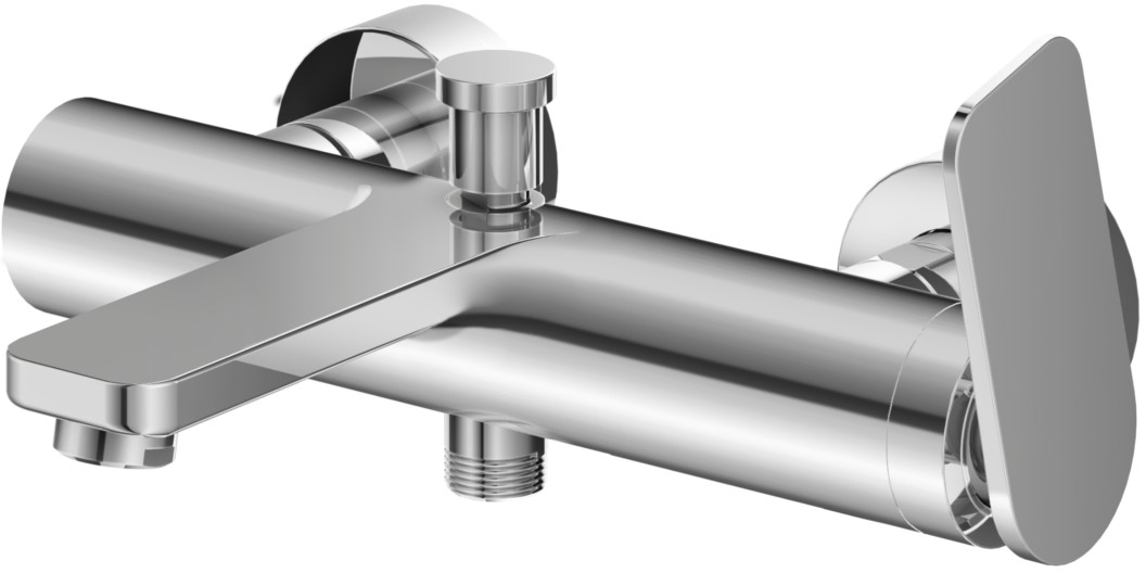 Kohlman Wexpo bateria wannowo-prysznicowa ścienna chrom QW110W