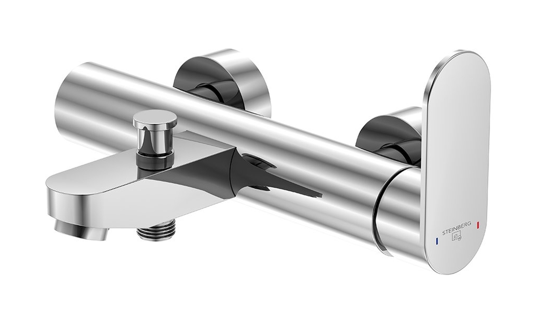 Steinberg 170 bateria wannowo-prysznicowa ścienna chrom 1701110