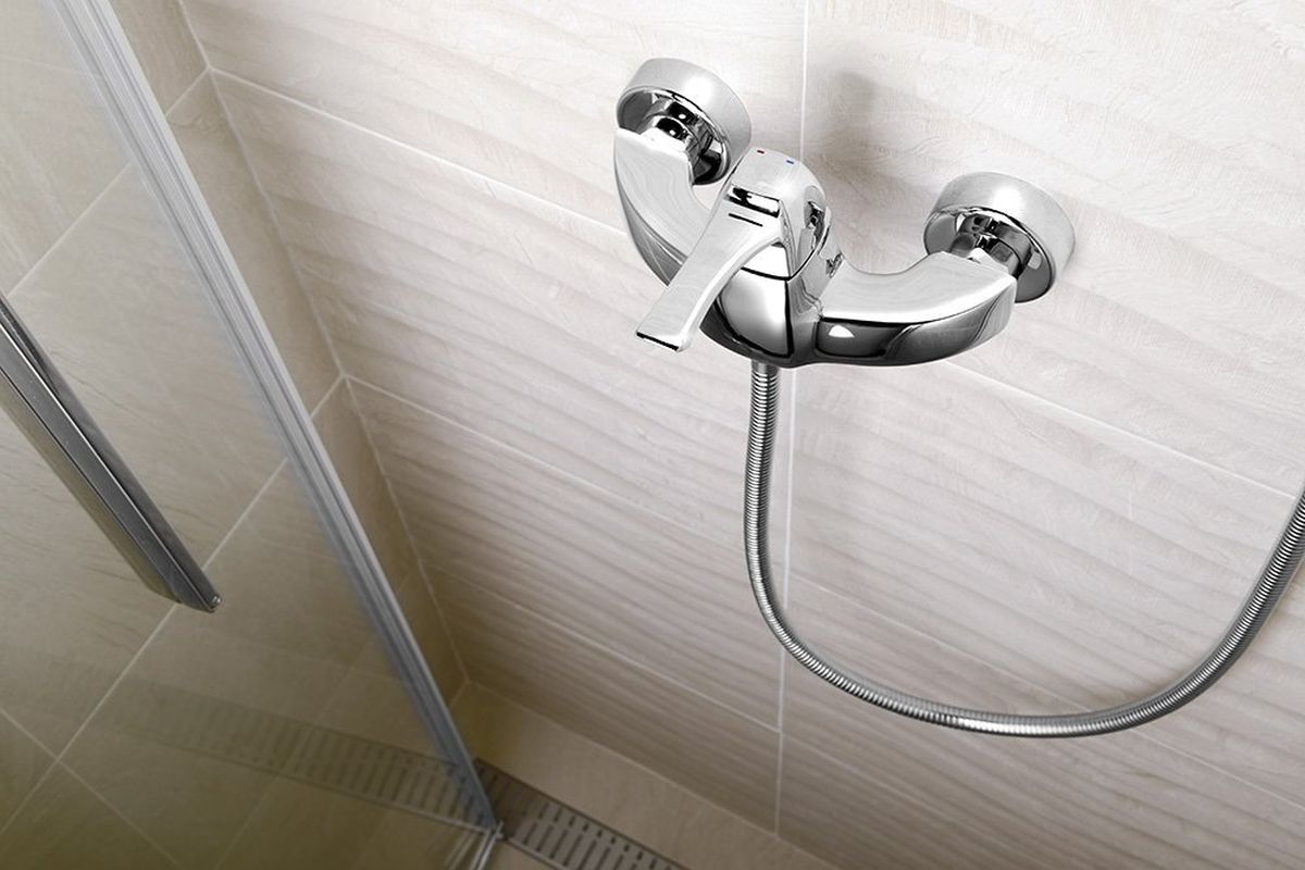 Sapho Dreamart bateria prysznicowa ścienna chrom DA011