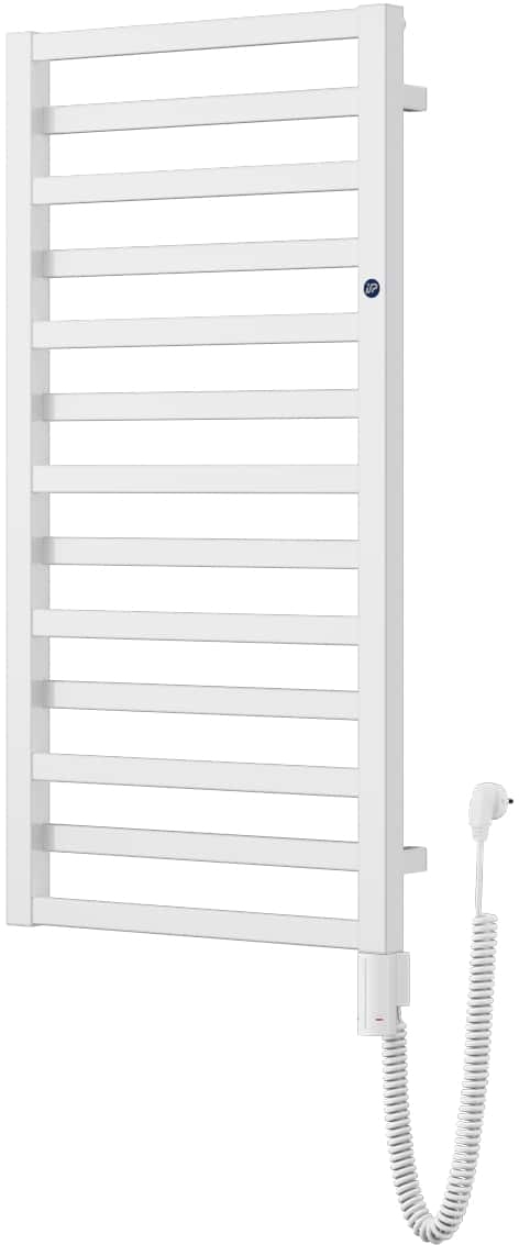 Instal Projekt Poppy Electro grzejnik elektryczny 131x50 cm biały połysk PPYE-50/130+GH-06C1