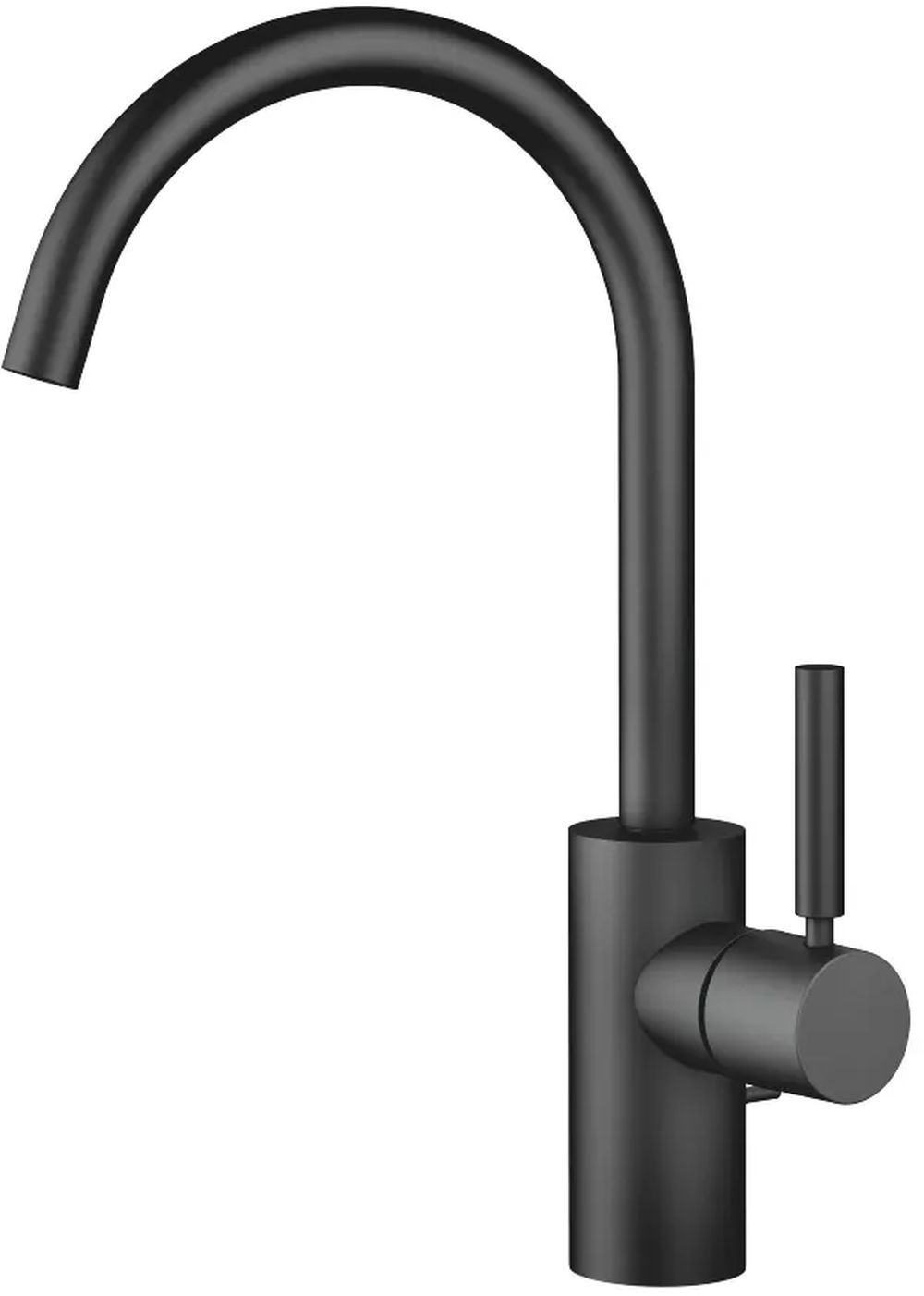 Dornbracht Meta bateria umywalkowa stojąca wysoka czarny mat 33500661-33