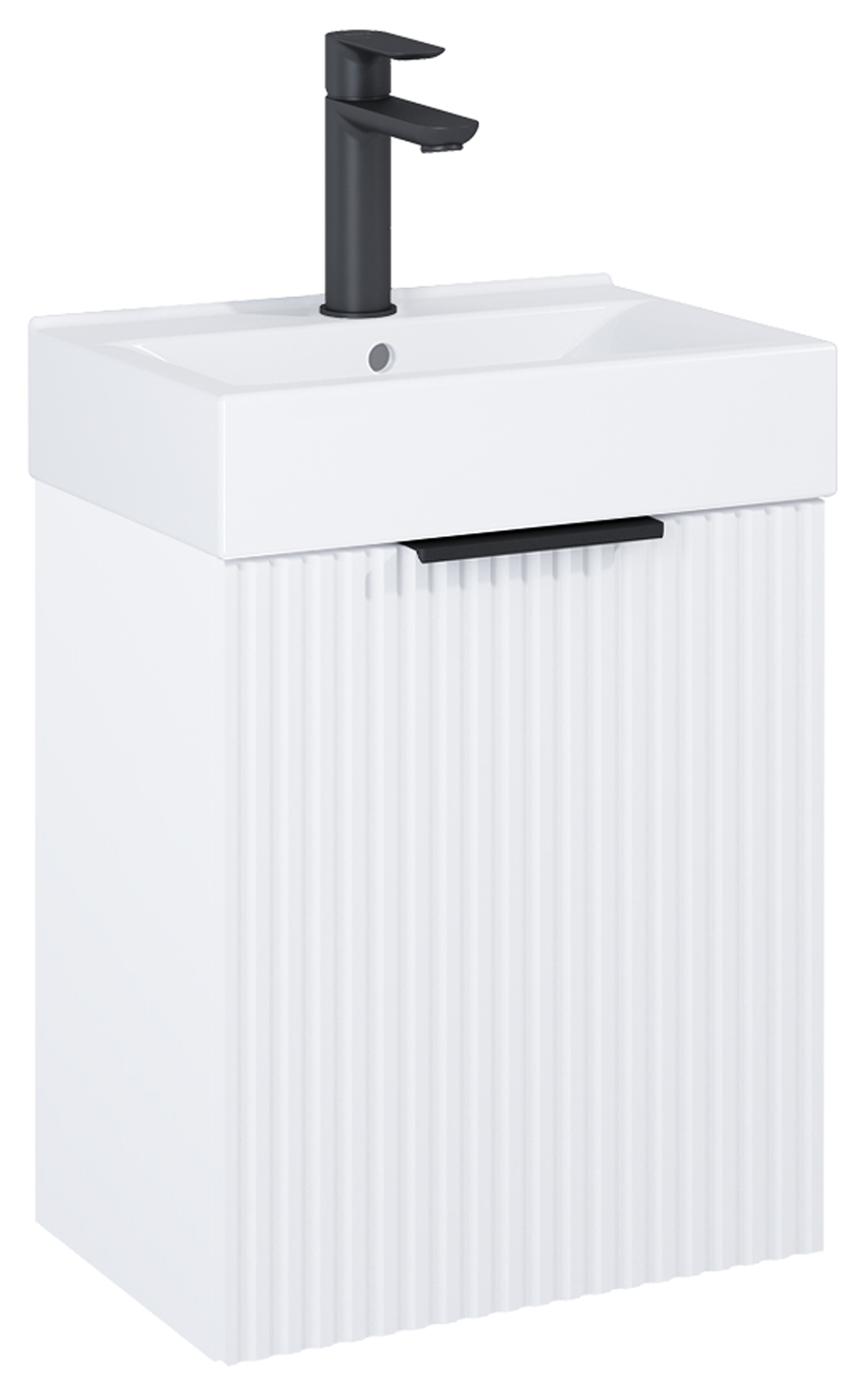 Roca Reef umywalka z szafką 44.6 cm biały mat A852446529 - Wysyłka w 24h