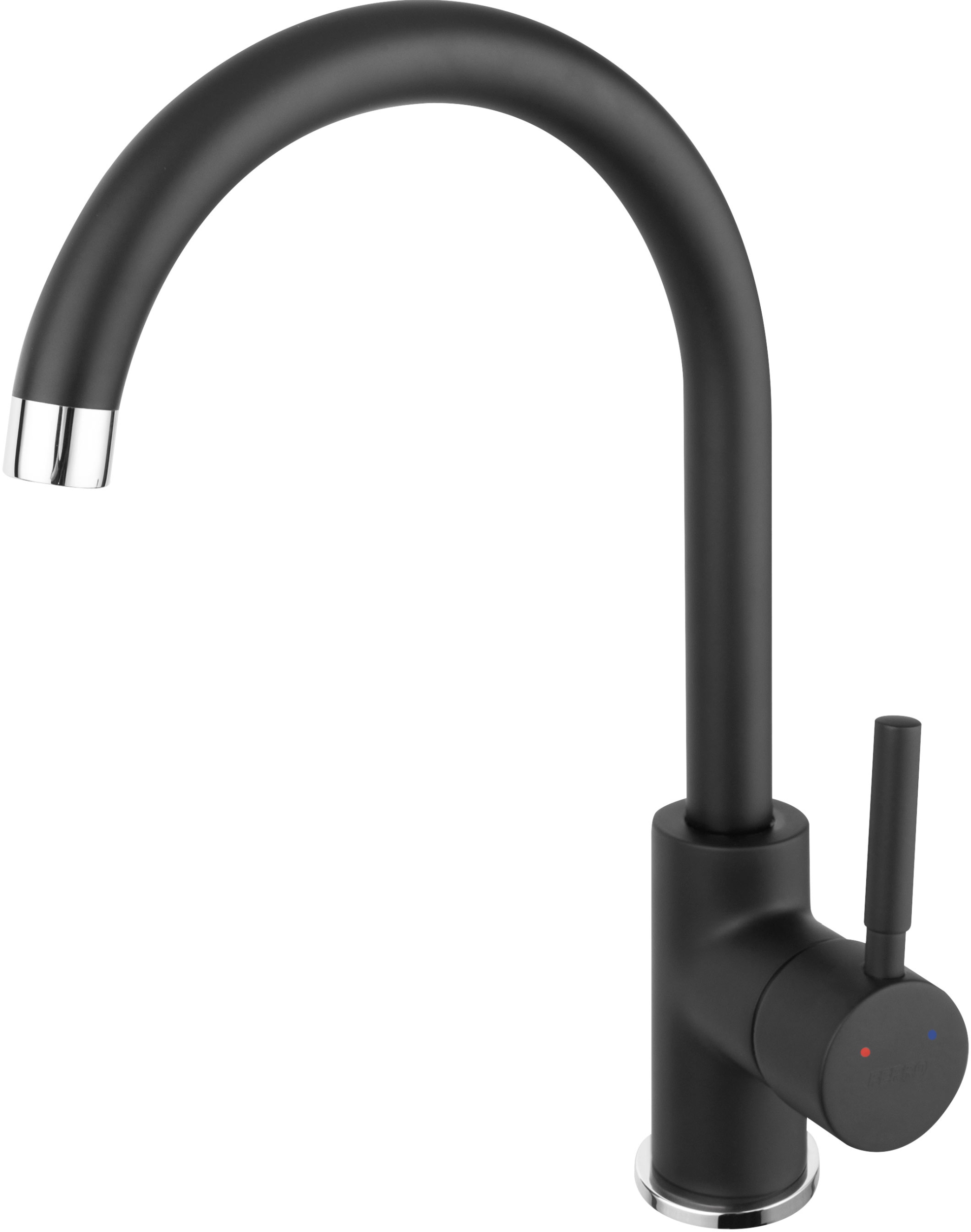 Ferro Lugio bateria kuchenna stojąca czarny mat BLG4BL - Wysyłka w 24h