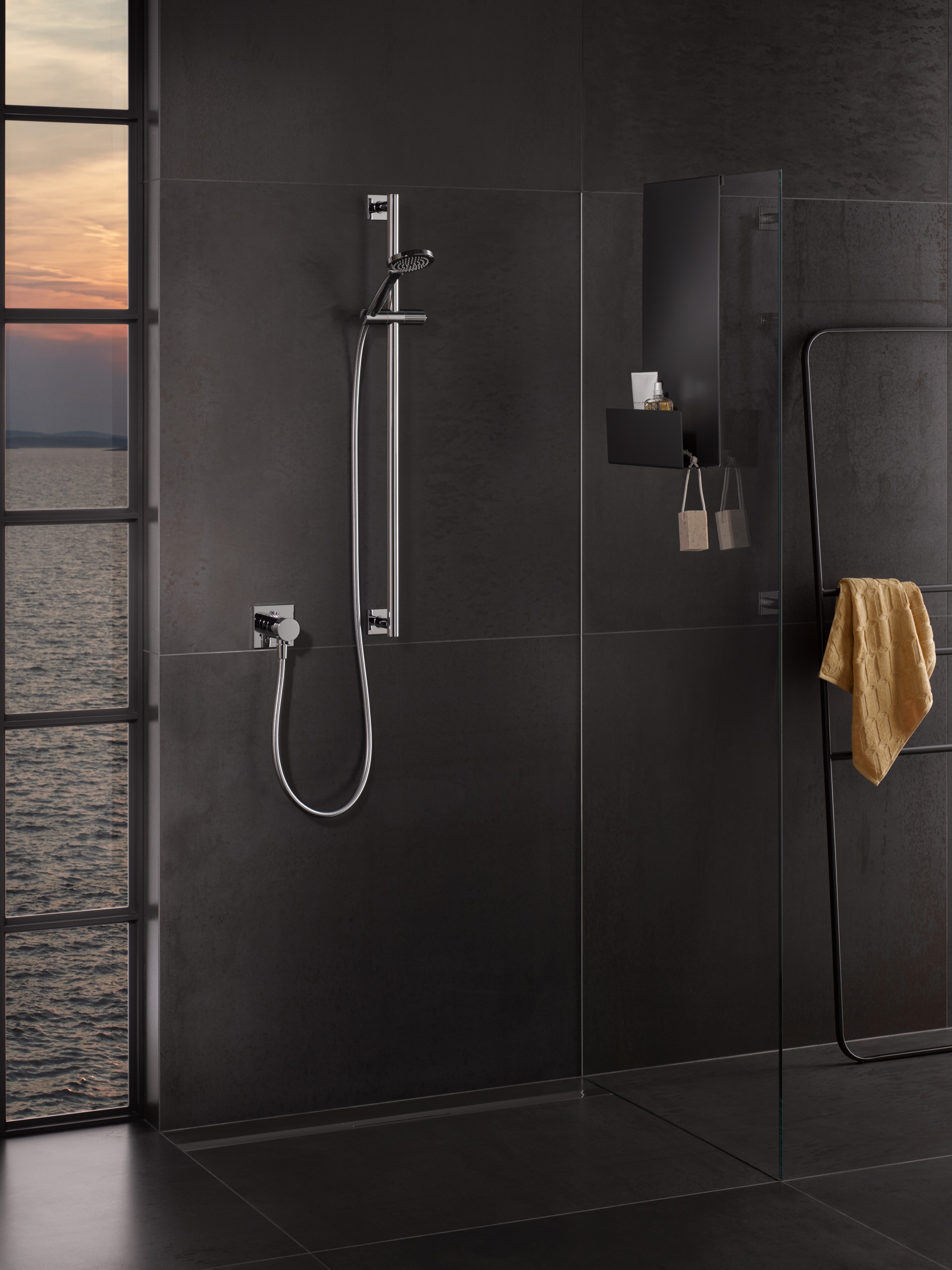 Keuco IXMO Solo bateria prysznicowa podtynkowa termostatyczna chrom 59554010022