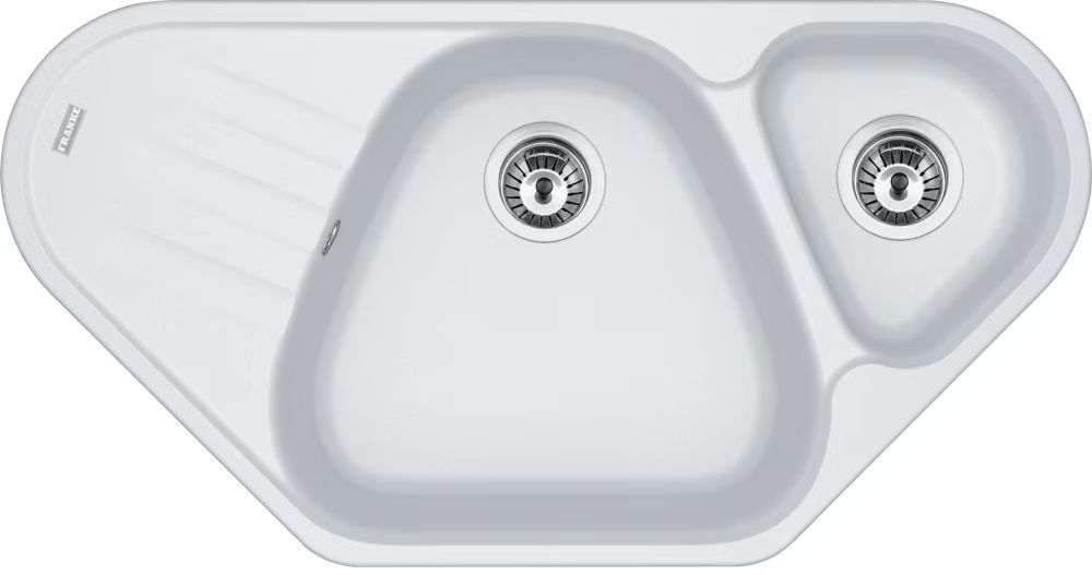 Franke Antea AZG 661-E zlewozmywak 96x50 cm Fragranite lewy biały polarny 114.0676.228