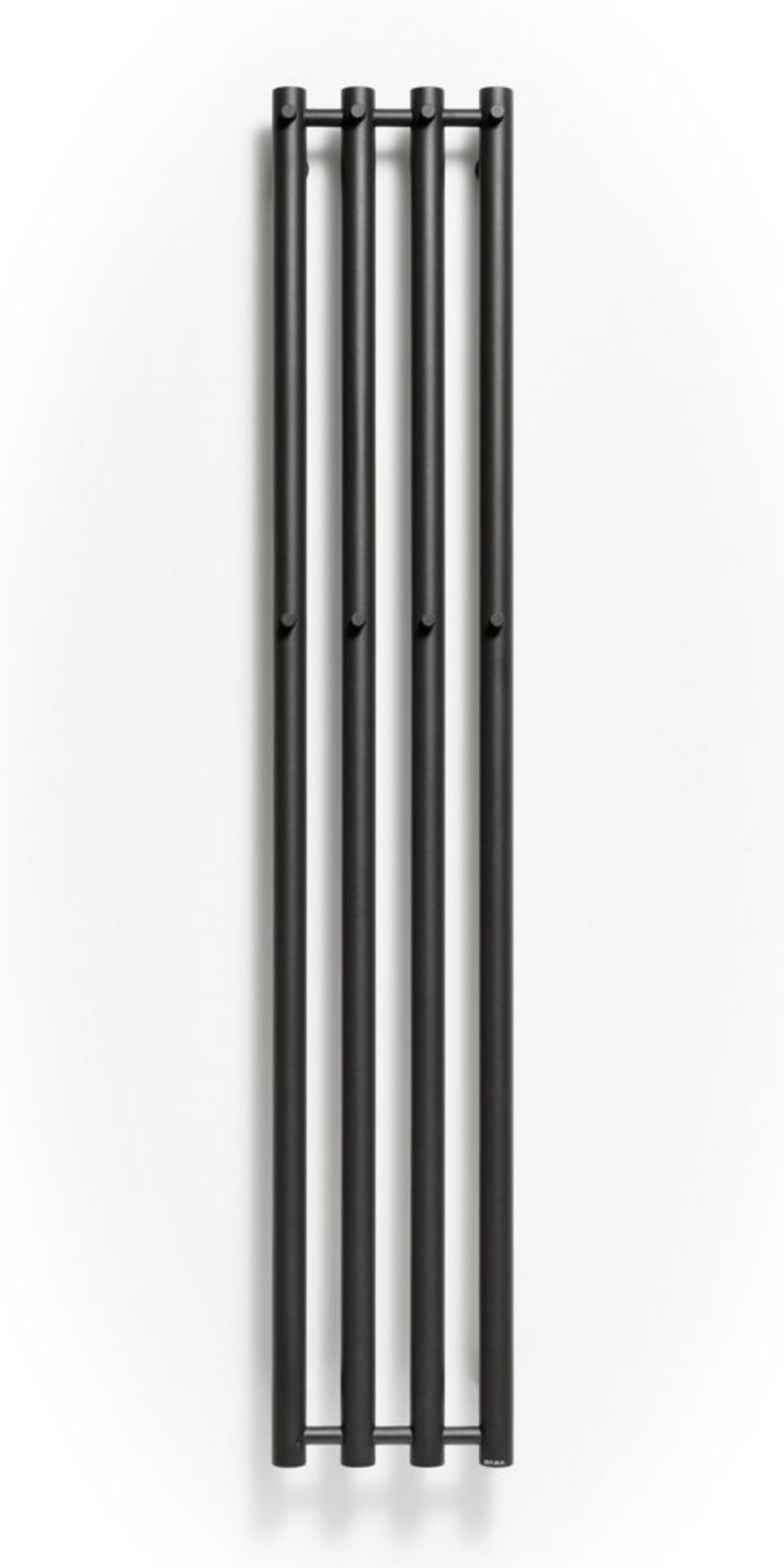 P.M.H. Rosendal grzejnik łazienkowy 26,6x150 cm czarny mat strukturalny R2BL