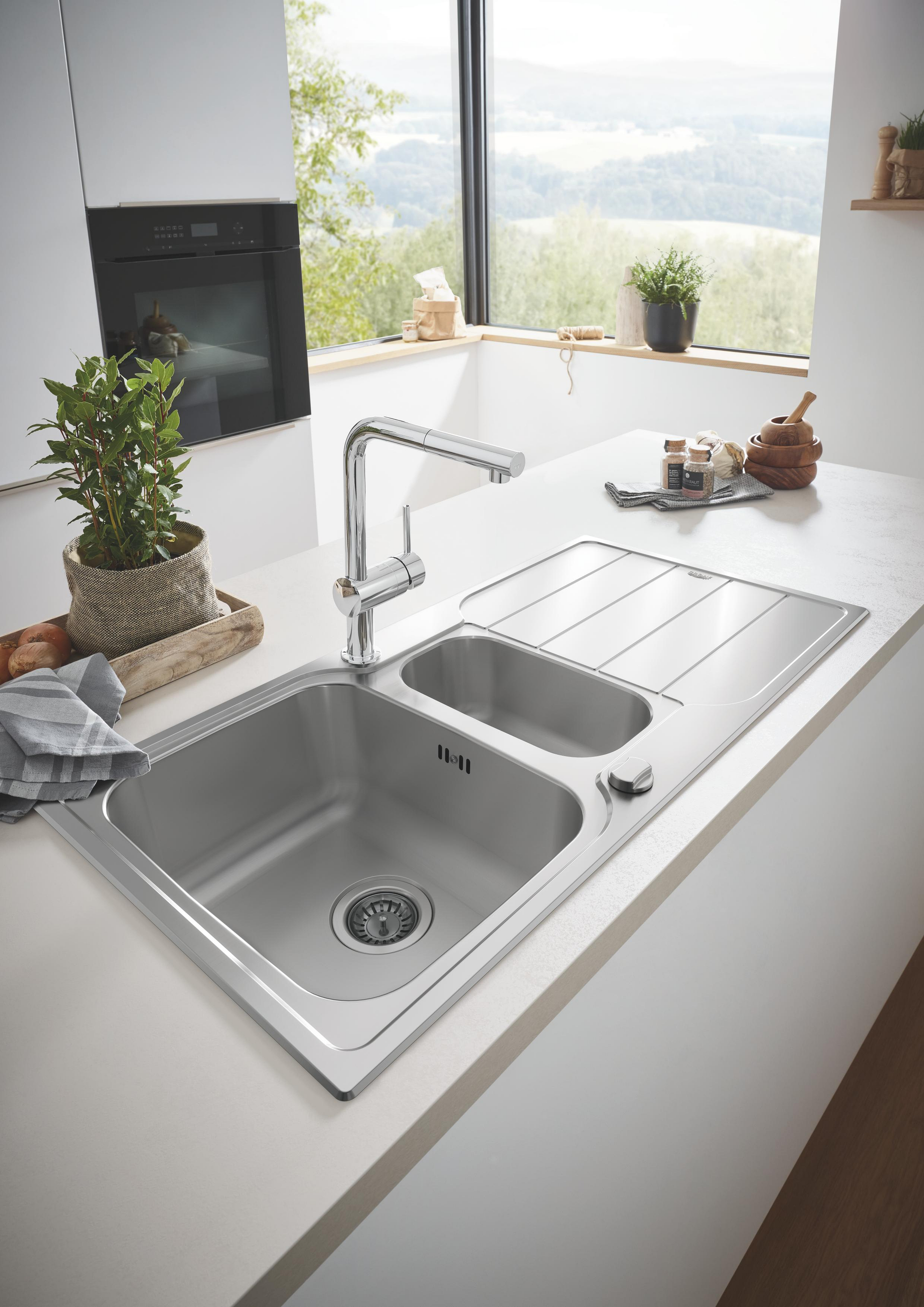 Grohe Minta bateria kuchenna stojąca StarLight Chrome 32168000 - Wysyłka w 24h