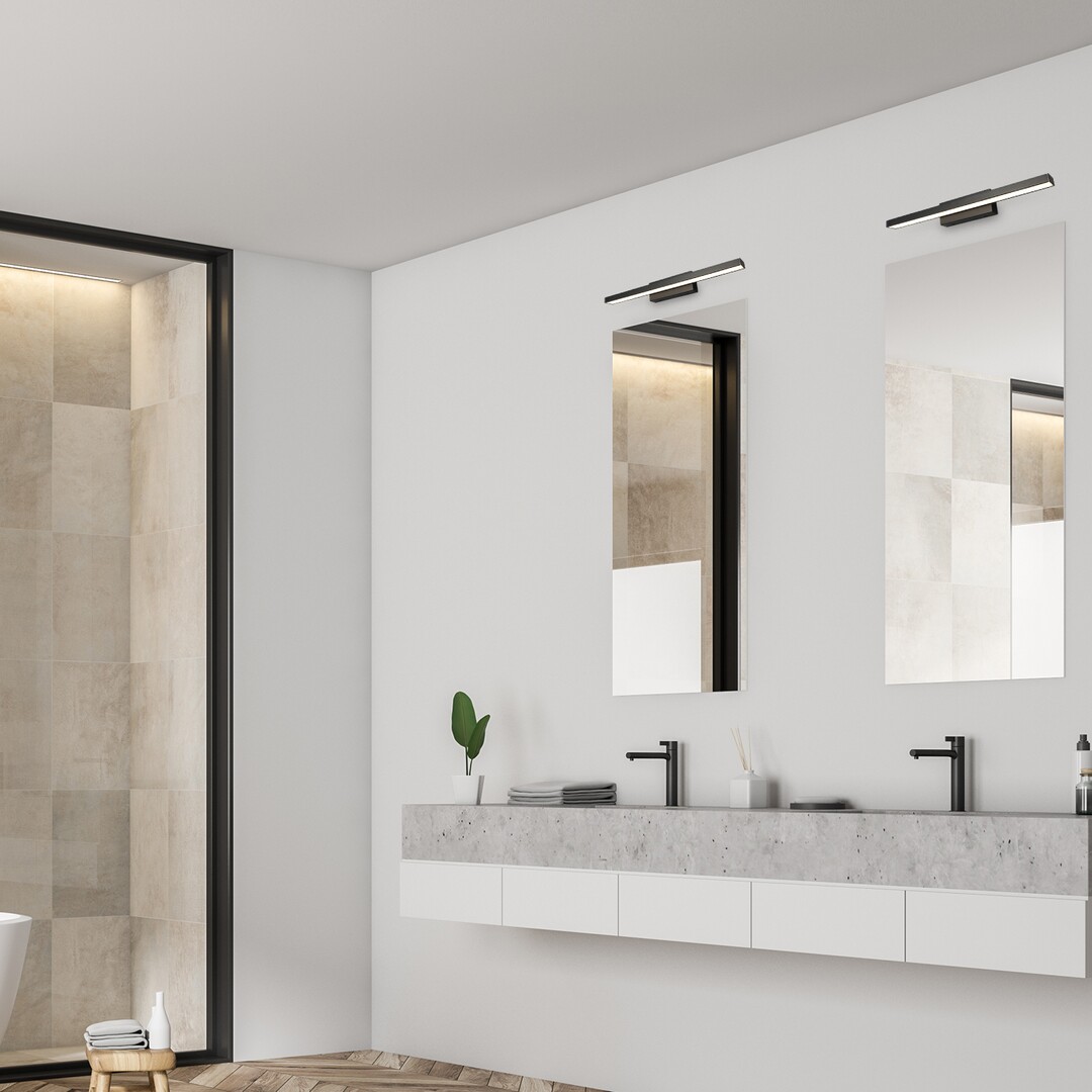 Rabalux John kinkiet 1x12W czarny 5732