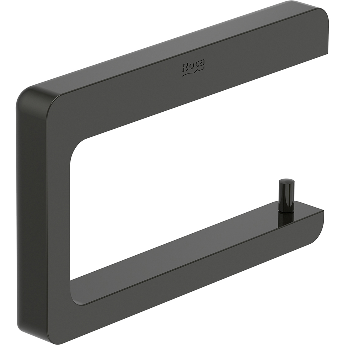 Roca Tempo uchwyt na papier toaletowy ścienny czarny A817034CN0
