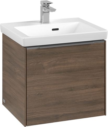 Villeroy & Boch Subway 3.0 szafka 47,3 cm podumywalkowa wisząca z oświetleniem LED Arizona Oak C580L0VH