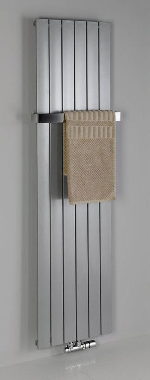 Sapho Colonna grzejnik łazienkowy 45x180 cm srebrny metalik IR145