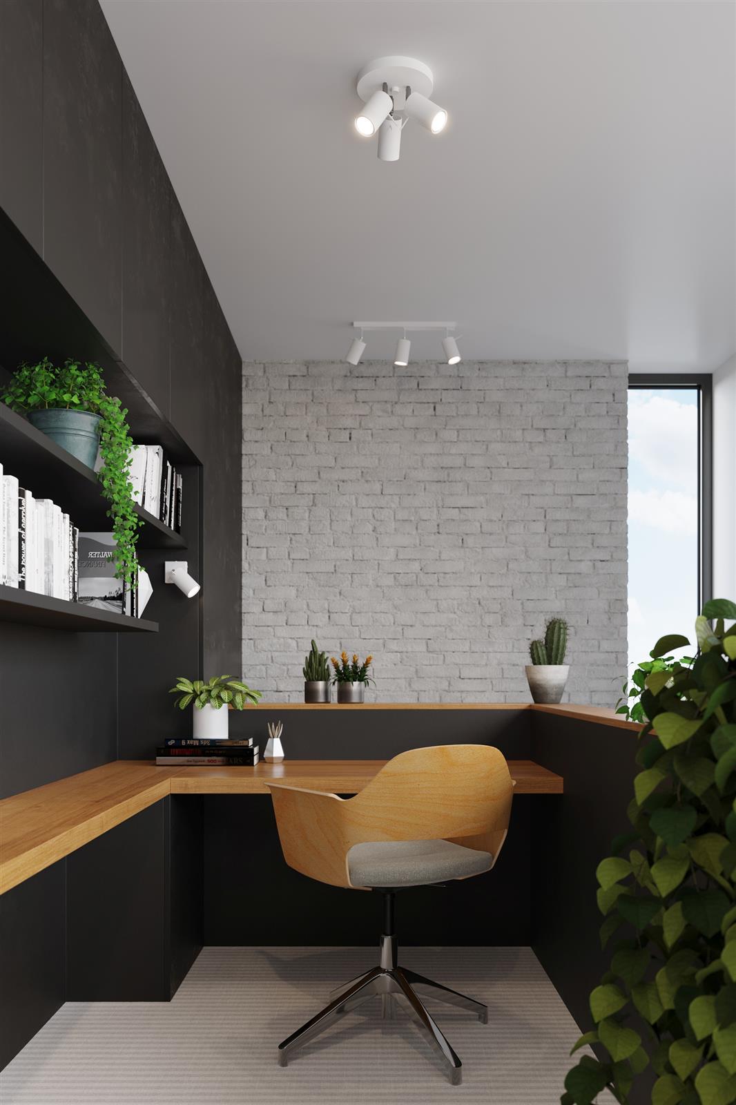 Sollux Lighting Ring 3P lampa podsufitowa 3x40W biała SL.1015