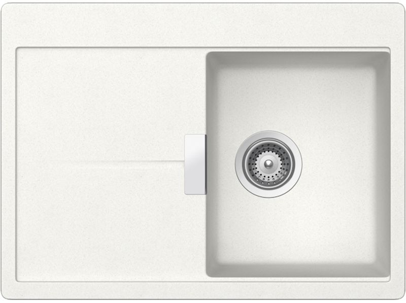 Teka Gloria zlewozmywak Tegranit 68x50 cm biały 40145125