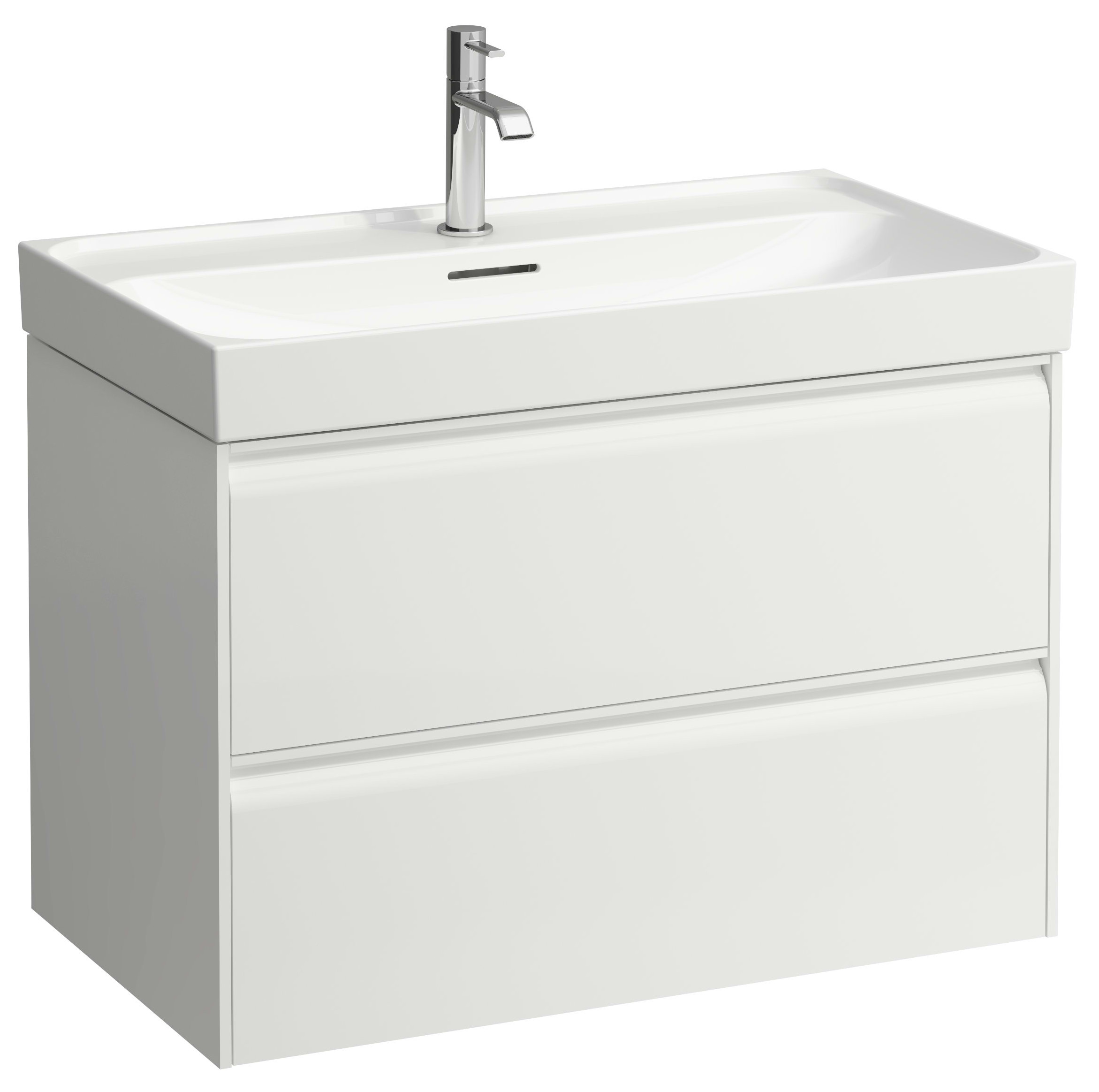 Laufen Meda szafka 78,4x44,8x51,5 cm podumywalkowa wisząca biały mat H4216120112601