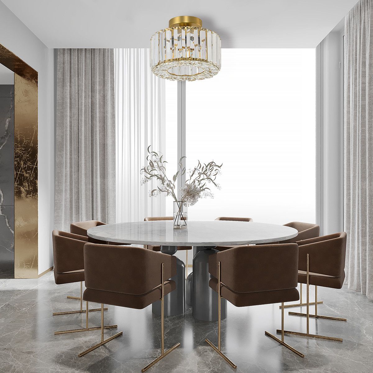 Light Prestige Galactico lampa podsufitowa 1x15 W złota LP-2910/1C GD