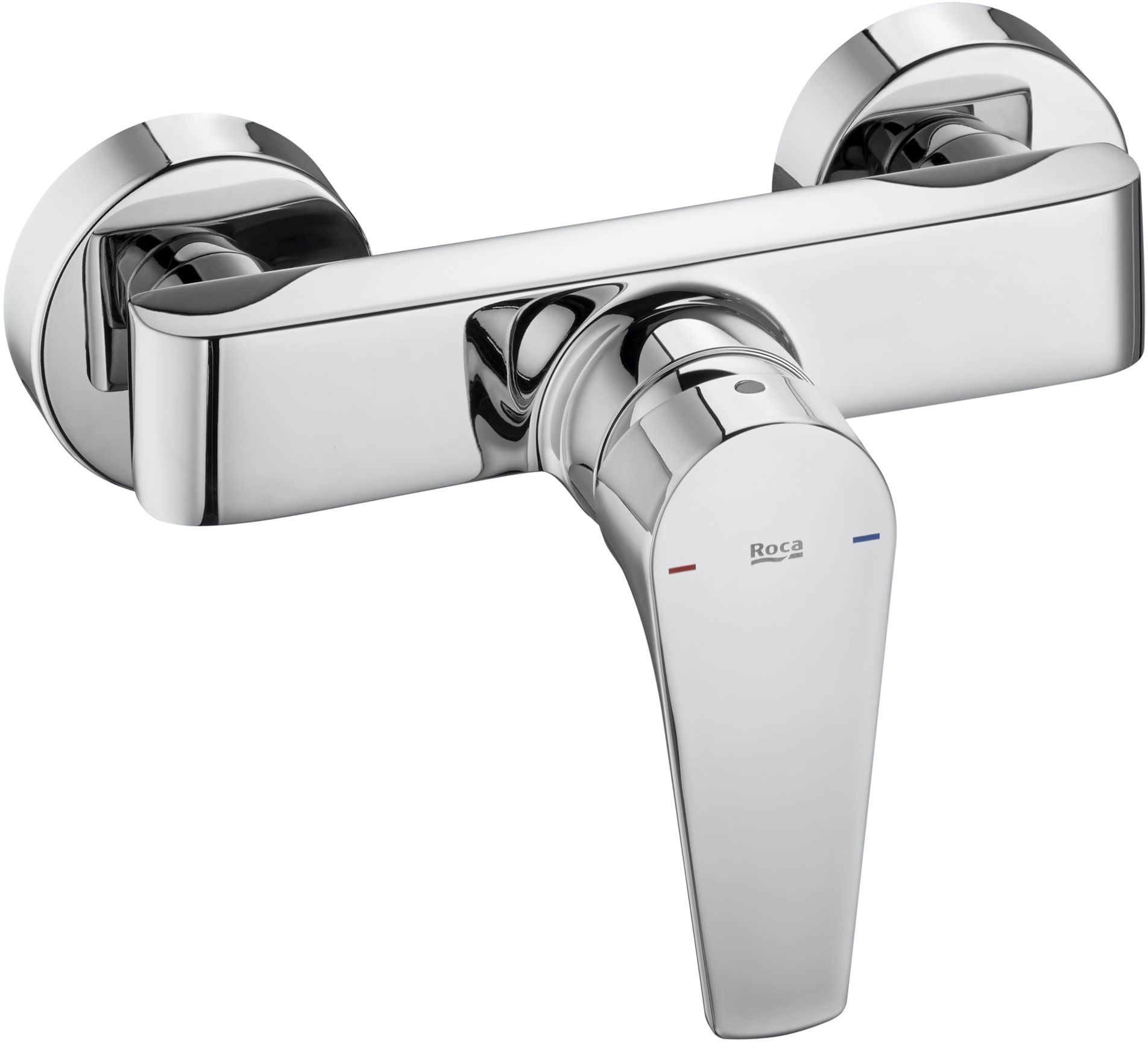 Roca Atlas bateria prysznicowa ścienna chrom A5A2190C00