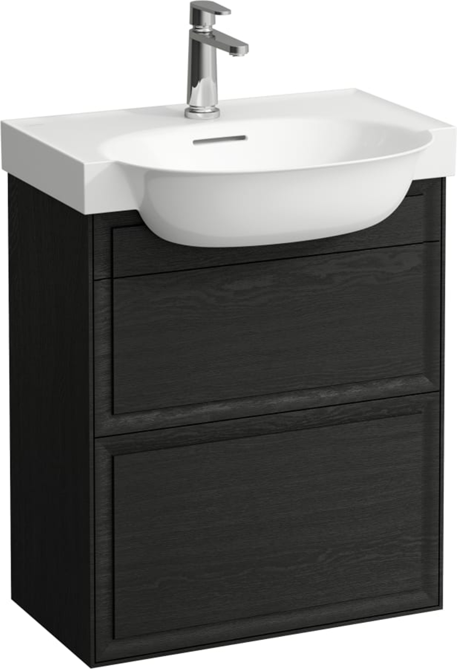 Laufen The New Classic szafka 60 cm podumywalkowa wisząca dąb czerniony H4060320856281