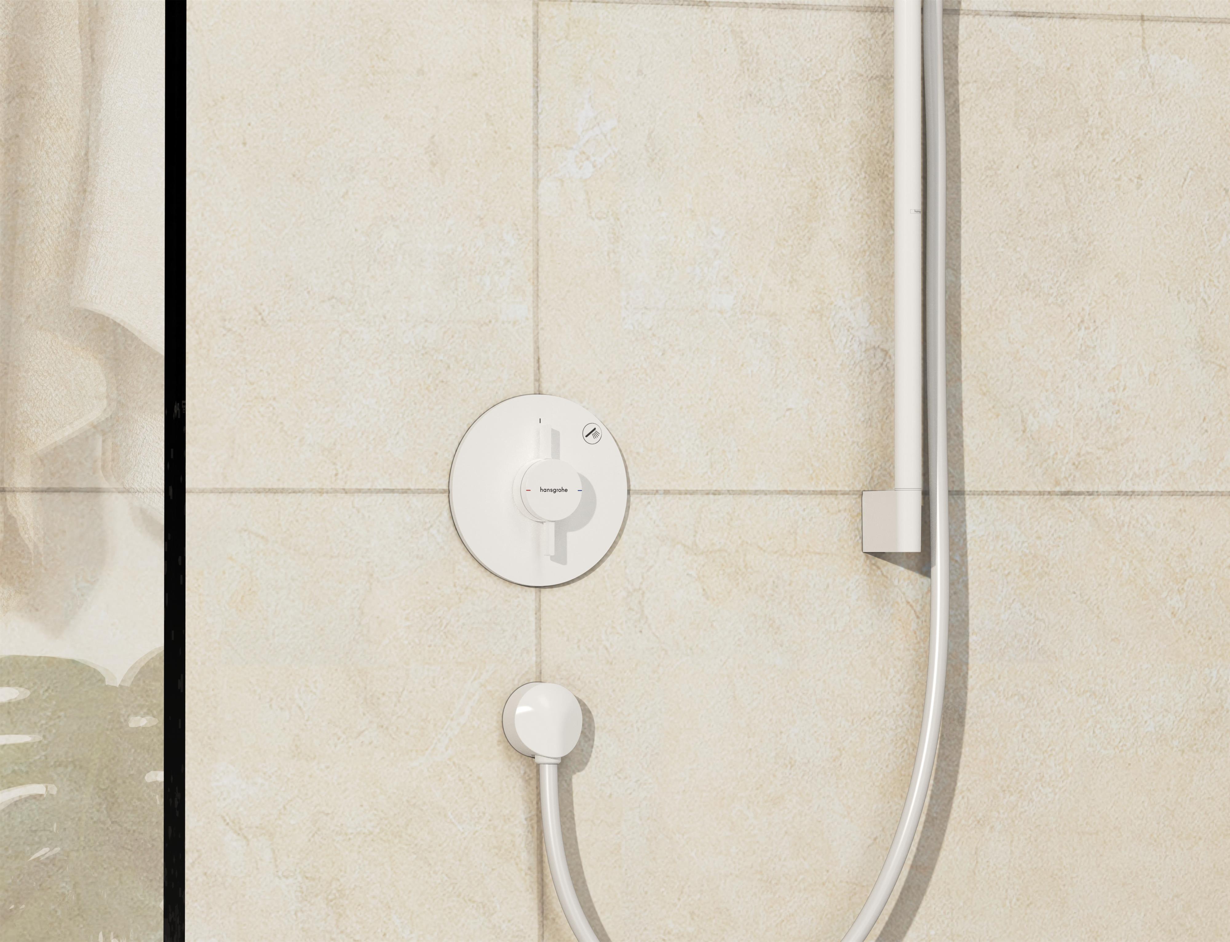 Hansgrohe DuoTurn S bateria prysznicowa podtynkowa biały mat 75618700