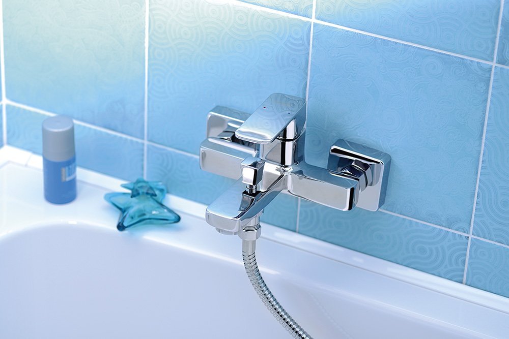 Aqualine Factor bateria wannowo-prysznicowa ścienna chrom FC310