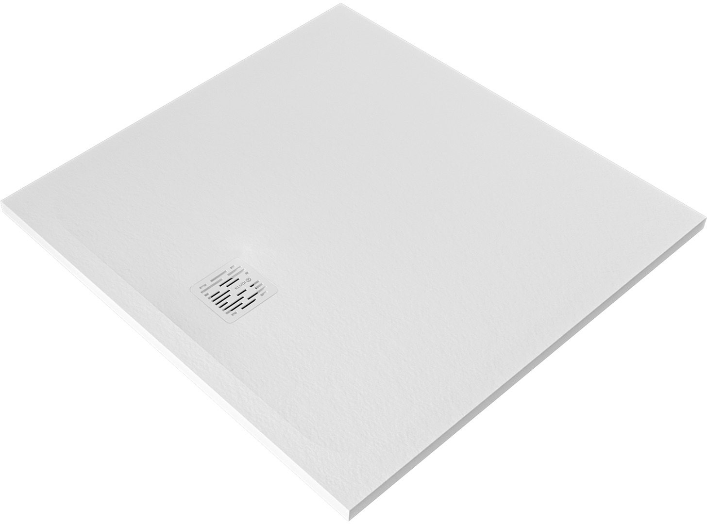 Kludi Terra brodzik kwadratowy 100x100 cm biały mat 08DW1853