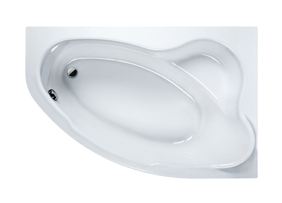 Sanplast Comfort wanna narożna 160x100 cm prawa WAP/CO 100x160+STW biała 610-060-0350-01-000