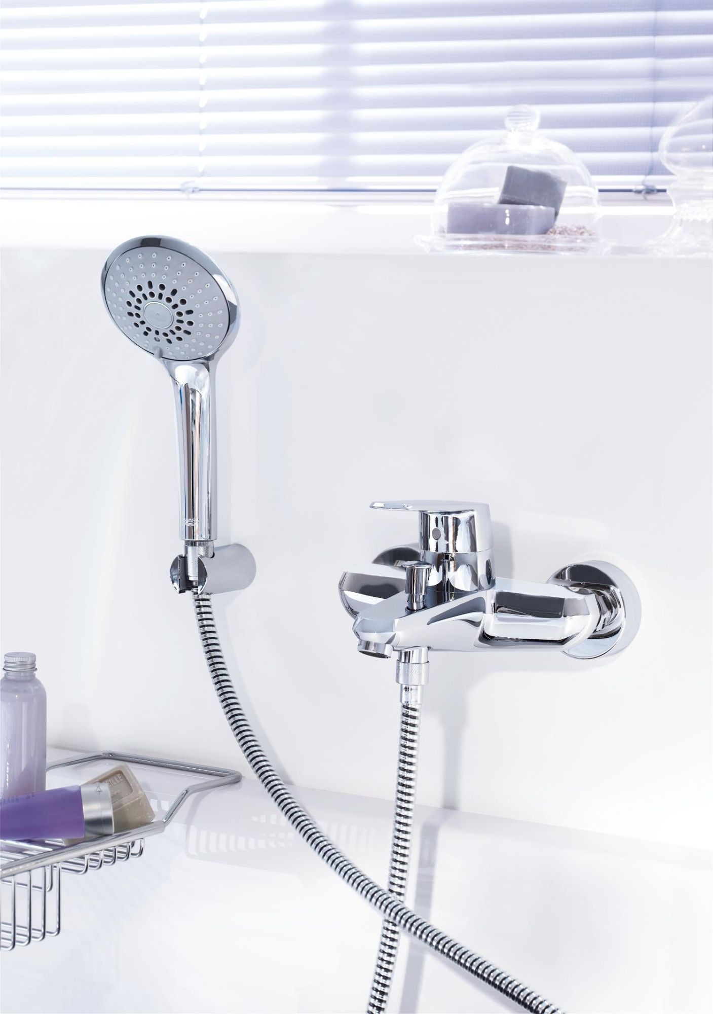Grohe Eurodisc Cosmopolitan bateria wannowo-prysznicowa ścienna chrom 33395002