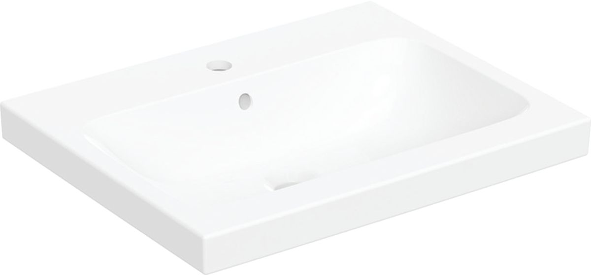 Geberit iCon Light umywalka 60x48 cm nablatowa KeraTect biała 501.847.00.2