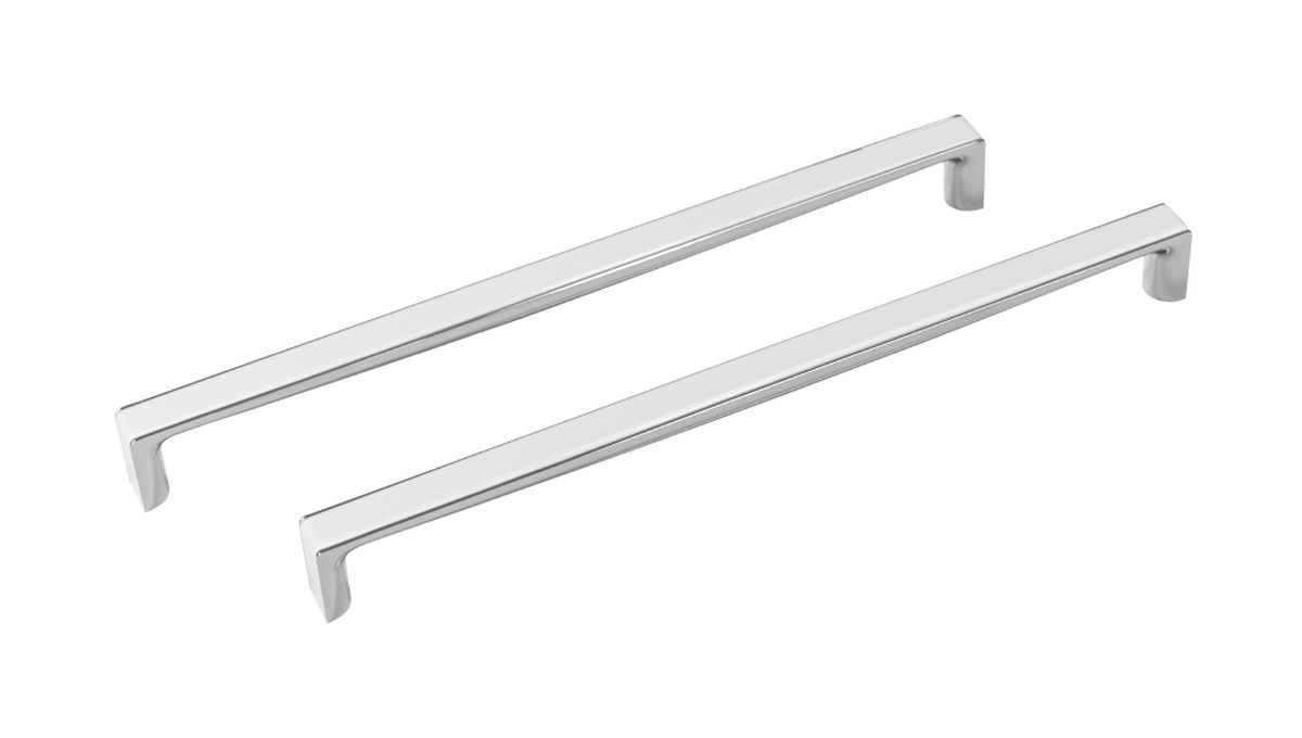 Besco Oxa Long uchwyt do wanny długi biały/chrom OXA-LW