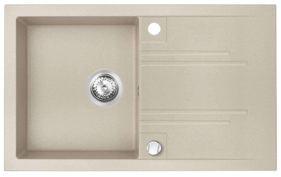 FDesign Carioca zlewozmywak granitowy 78x48 cm piasek FD9-13-4878-88