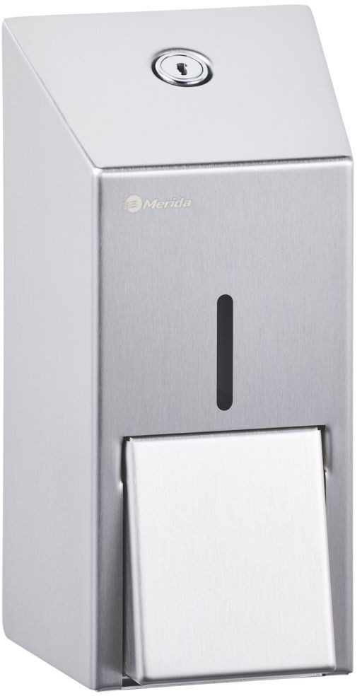 Merida Stella Mini dozownik do mydła 400 ml ścienny stal mat DSM102