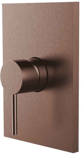 Herzbach Design iX PVD bateria prysznicowa podtynkowa miedź 21.130555.2.39