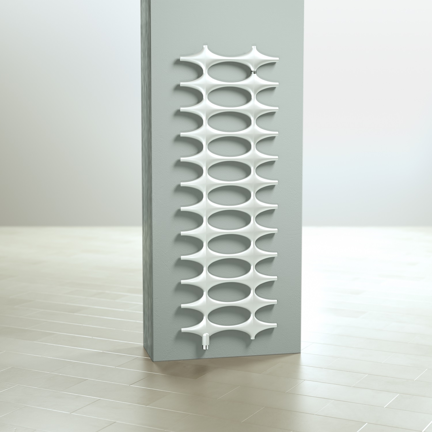 Kermi Ideos-V grzejnik łazienkowy dekoracyjny 113,3x50,8 cm biały IDV101200502LXK