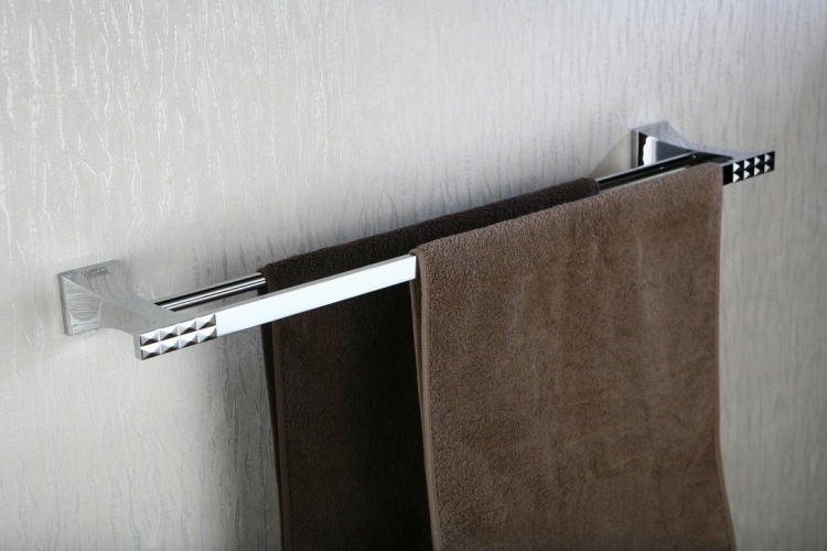 Art Platino Panama wieszak na ręczniki podwójny chrom PAN-86022