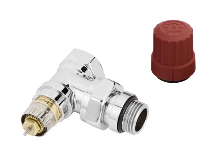 Danfoss RA-NCX 15 zawór kątowy termostatyczny chrom 013G4247