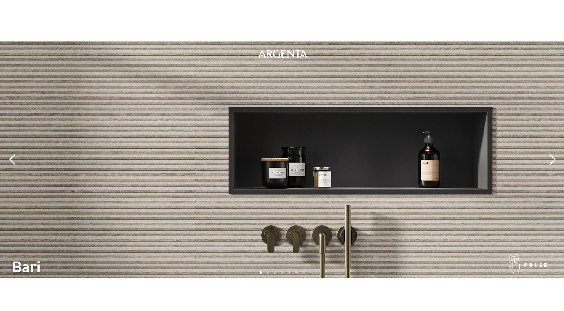 Argenta Bari dekor ścienny 120x60 cm beżowa-szara