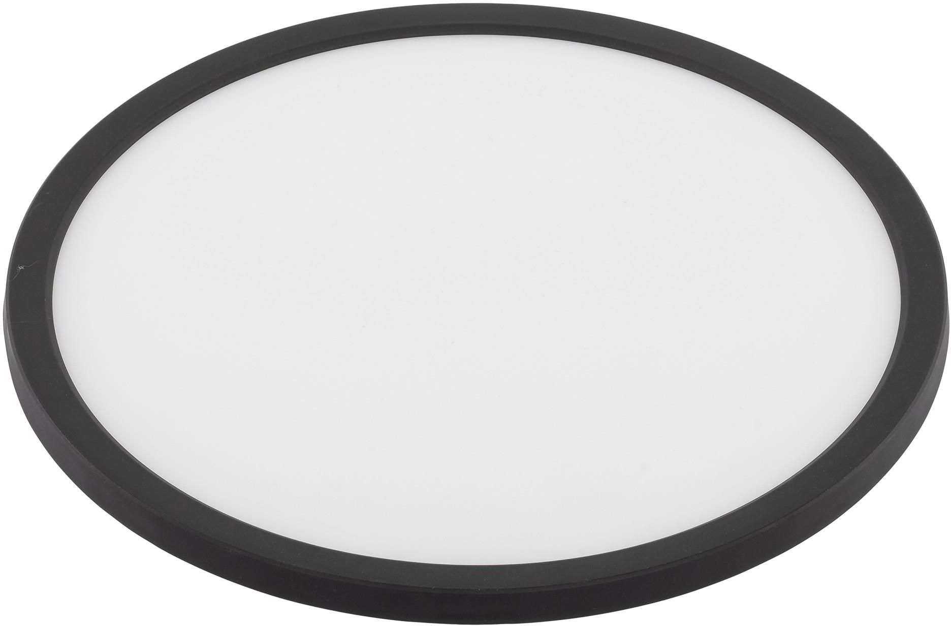 TK Lighting Aqua plafon 1x45W czarny/biały 6905