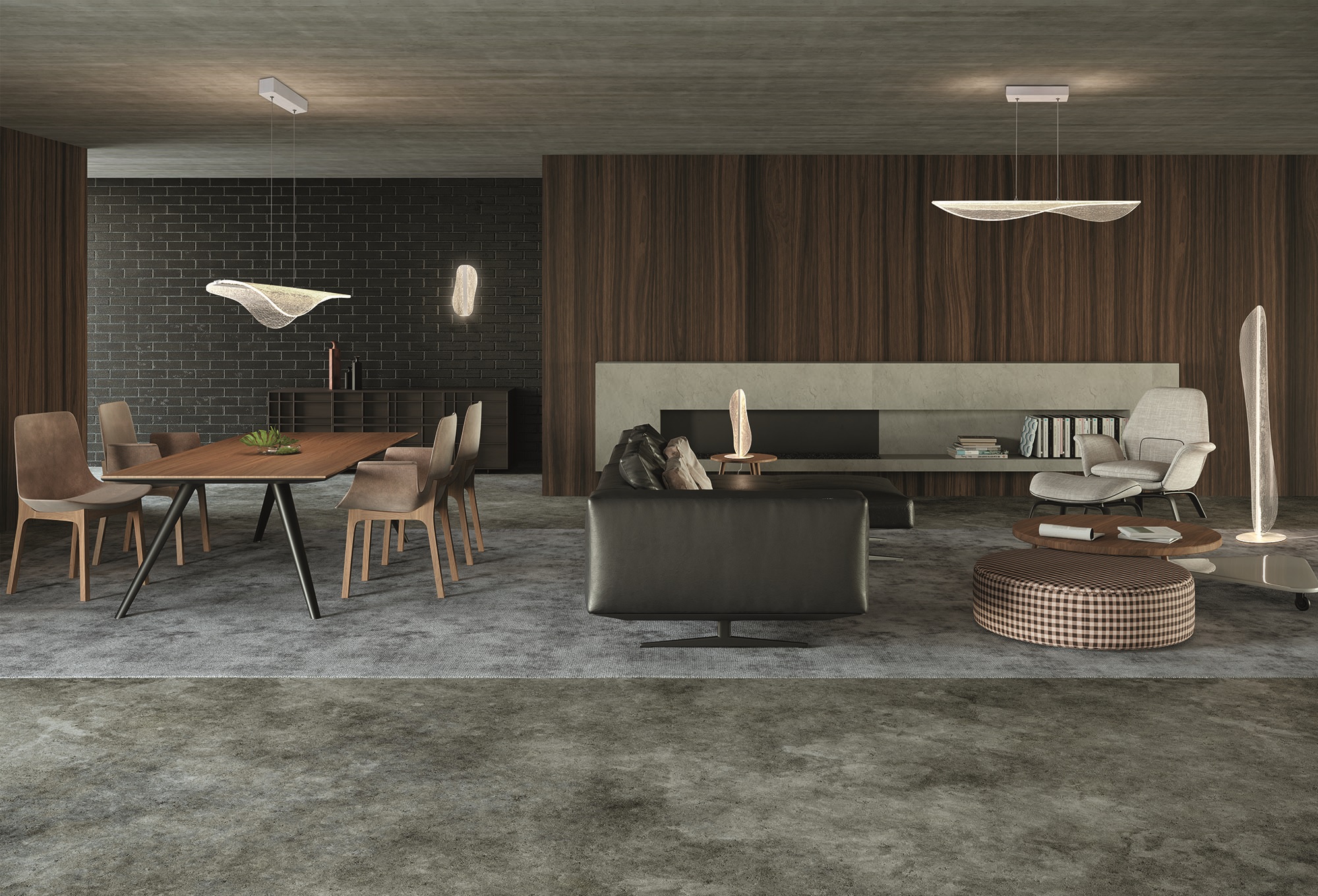 Mantra Bianca lampa wisząca 1x50W LED biała 7765