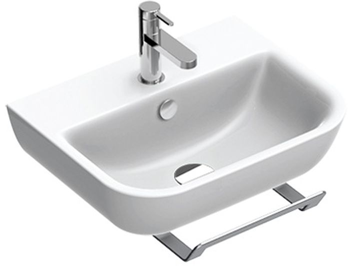 Catalano Sfera umywalka 50x40 cm półokrągła ścienna biała 0720501001