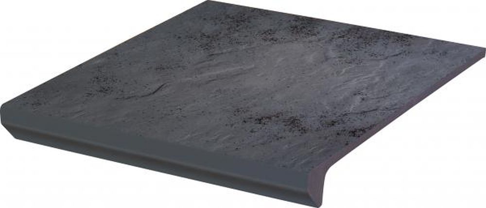 Paradyż Semir stopnica 30x33 cm prosta kapinos grafitowy