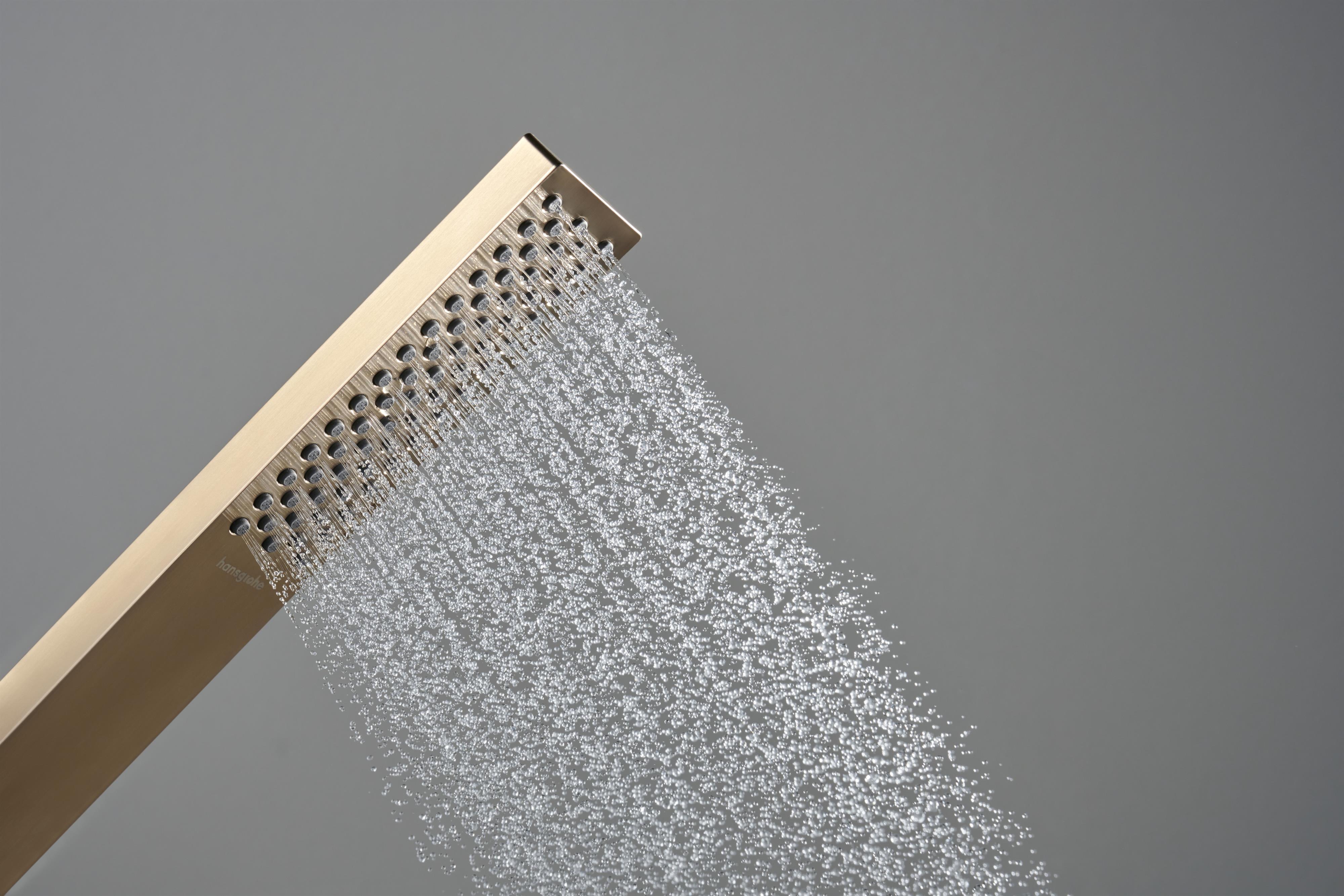 Hansgrohe Pulsify E słuchawka prysznicowa EcoSmart+ brąz szczotkowany 24321140