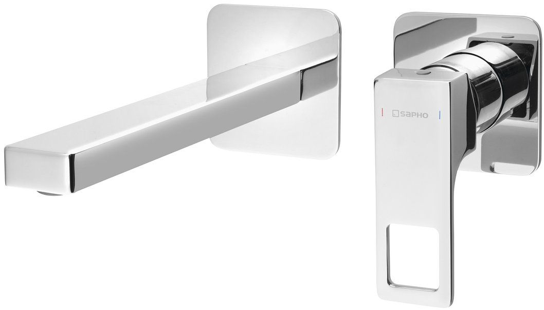 Sapho Forata bateria umywalkowa podtynkowa chrom FT018