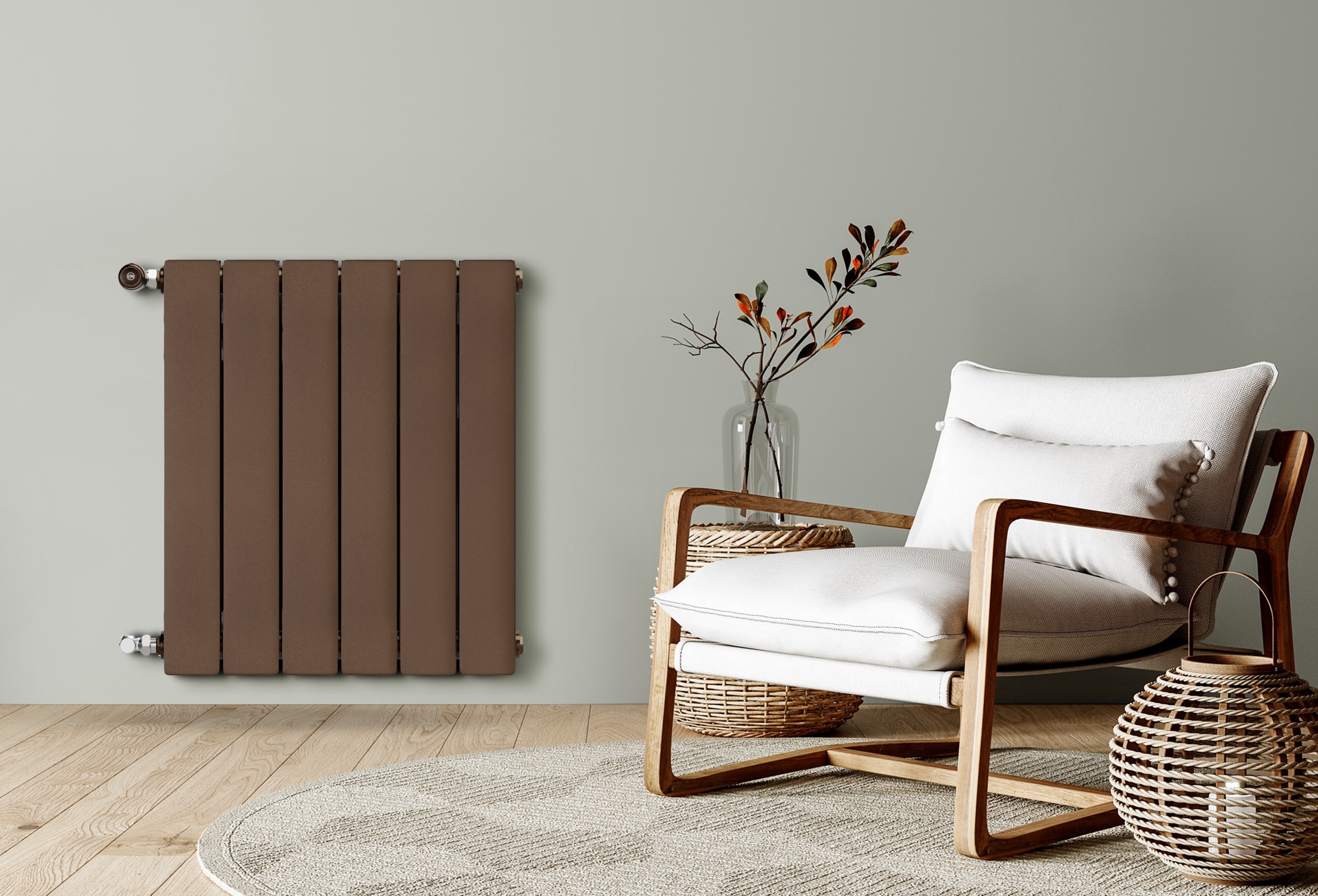 KFA Armatura ADR grzejnik pokojowy 67,2x64,4 cm podłączenie boczne 764-080-19