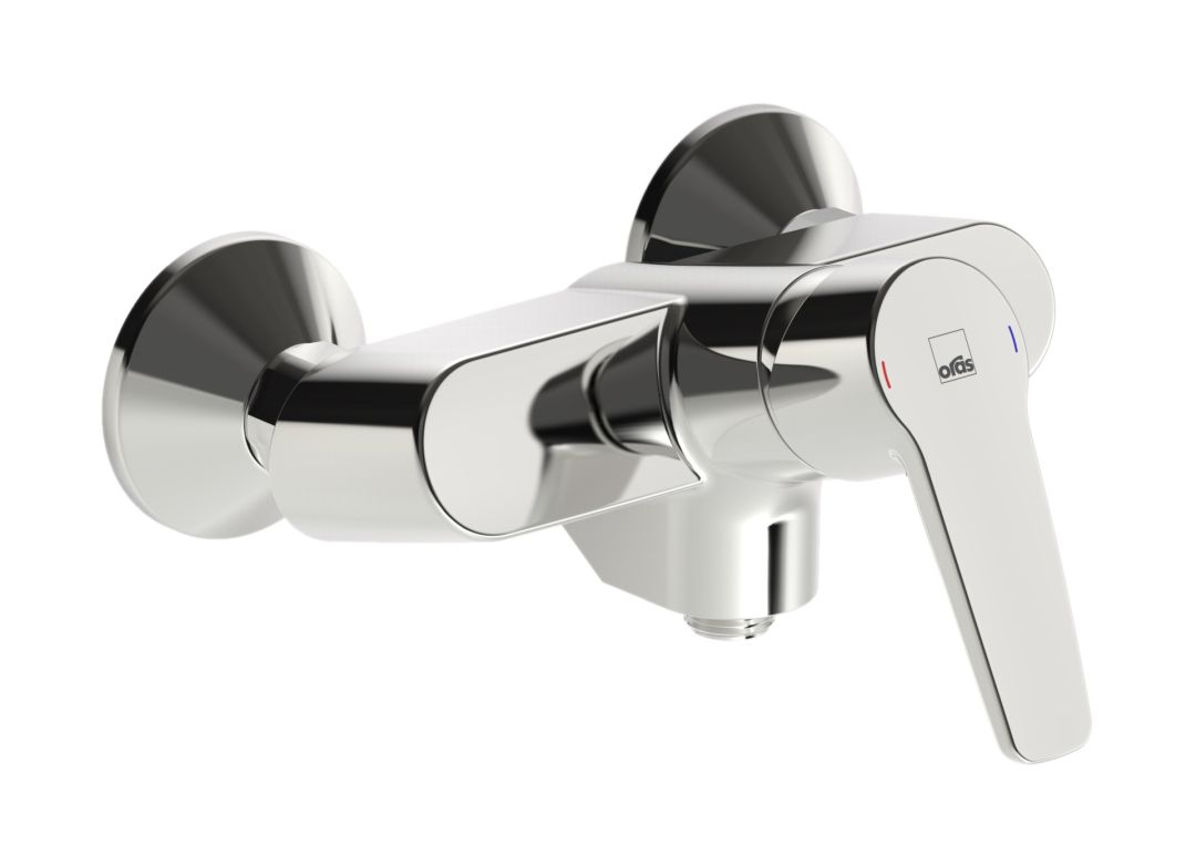 Oras Saga bateria prysznicowa ścienna chrom 3960Y