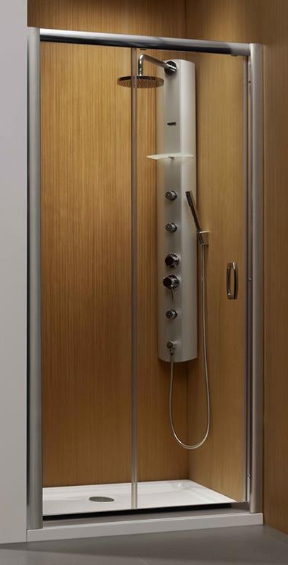 Radaway Premium Plus DWJ drzwi wnękowe 120 cm chrom/szkło przezroczyste 33313-01-01N