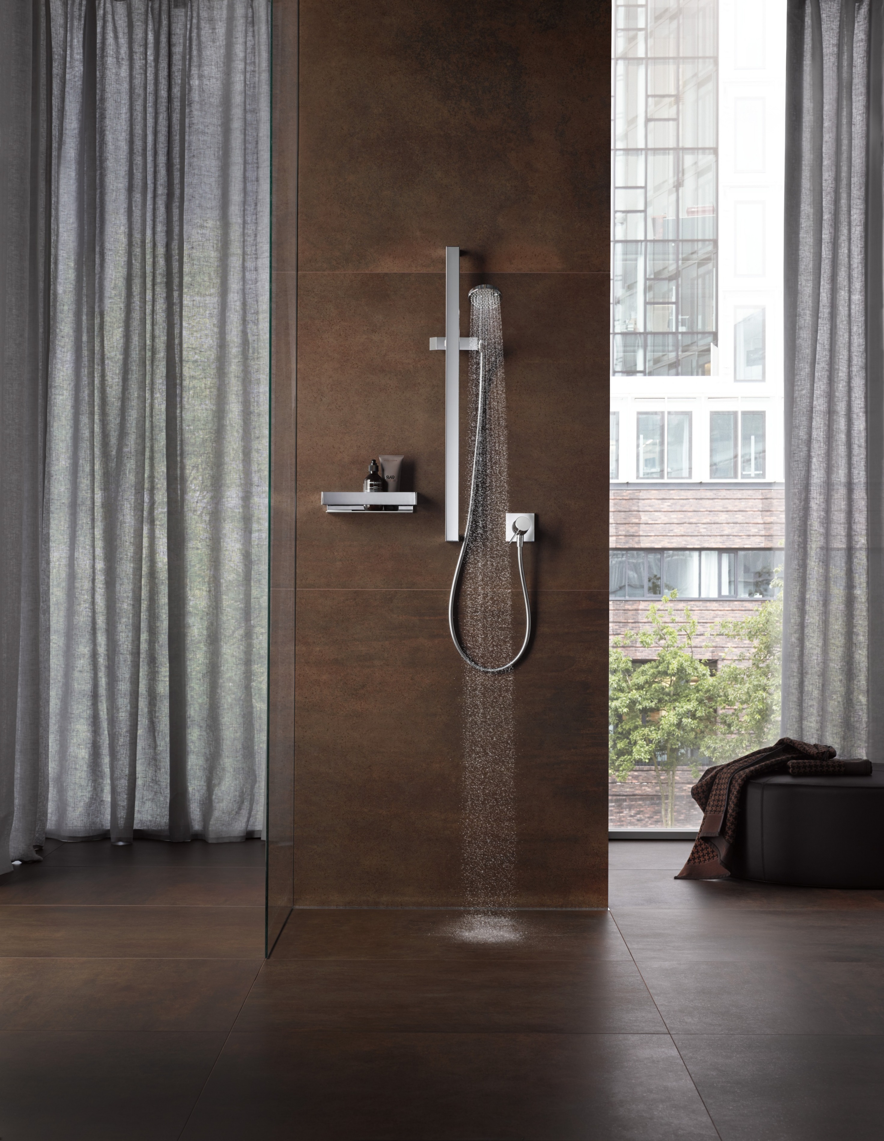 Keuco IXMO Solo bateria prysznicowa podtynkowa chrom 59552019522