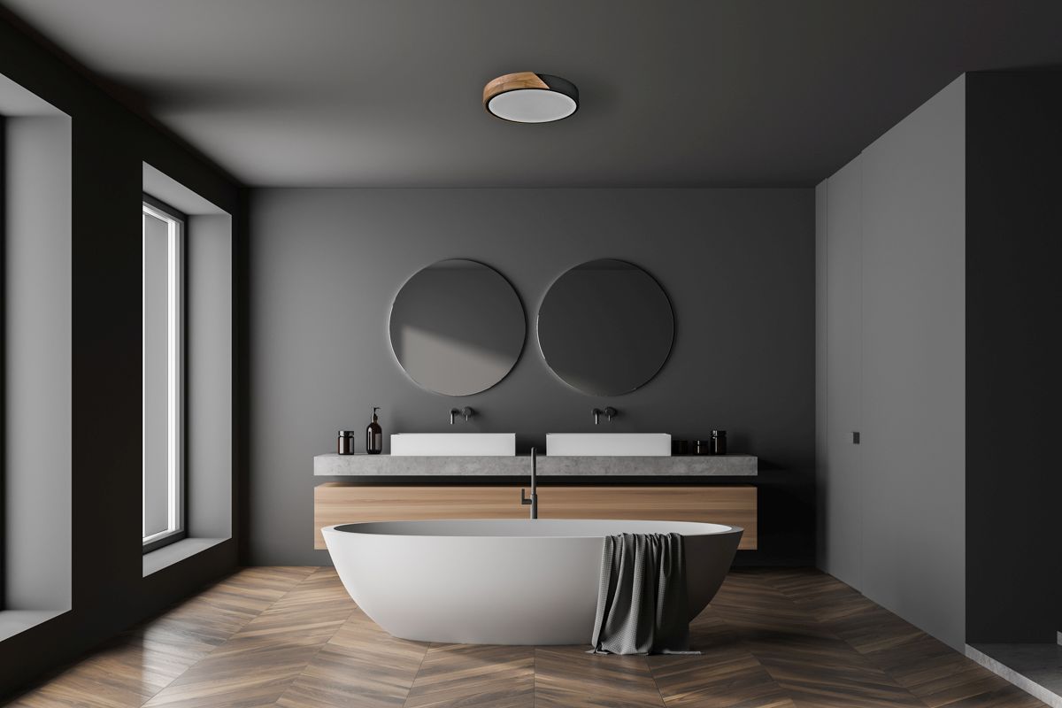 Italux Nastro plafon 1x24 W czarny PLF-13186-BK-WO